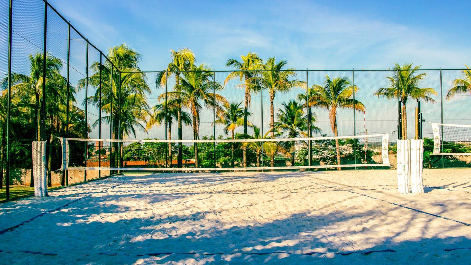 Hot Beach Resort Olímpia Eksteriør bilde A beach tennis court